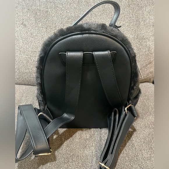 Juicy Couture Black Faux Fur Backpack main image 4